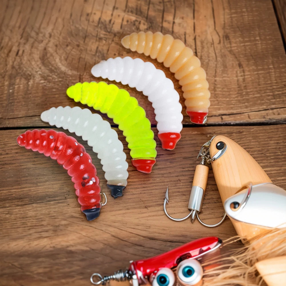 Shunmaii Maggot Grub Soft Fishing Lure