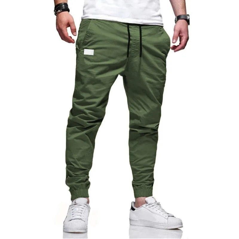 Men's Casual Jogger Cargo Pants With Multi Pocket Sweatwear