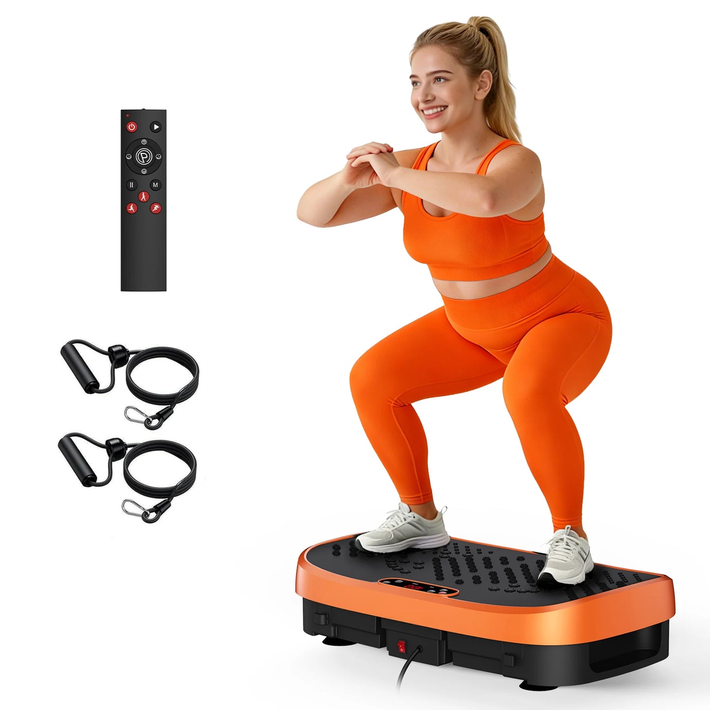 Vibration Plate Fat Burning Machine 120 Levels Quiet Operation