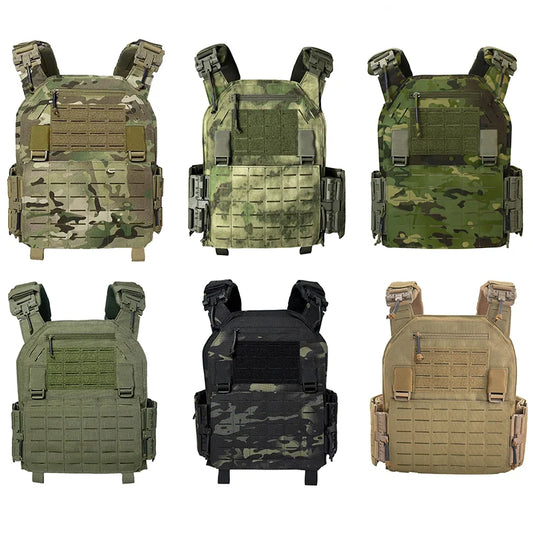 Quick Release Full Protect Upgraded Laser Cutting Plate Carrier Nylon Vest