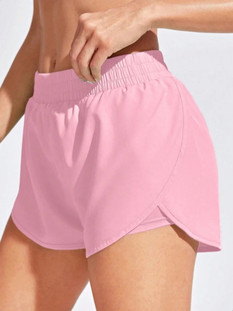 Women Seamless Yoga Biker Shorts For Gym And Running Fitness