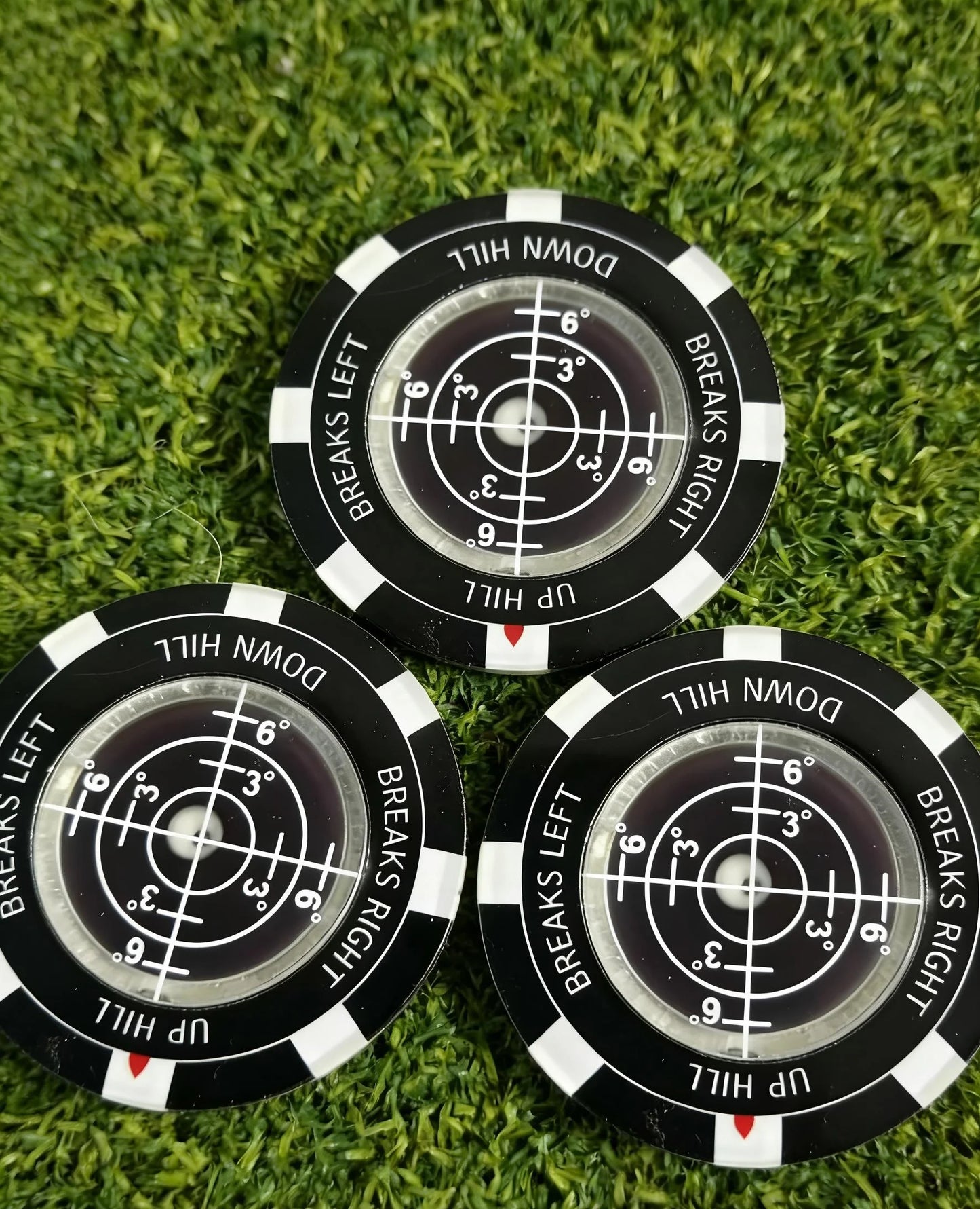 Summerwins Putt Green Reader Portable Golf Putting Tool Ball Marker