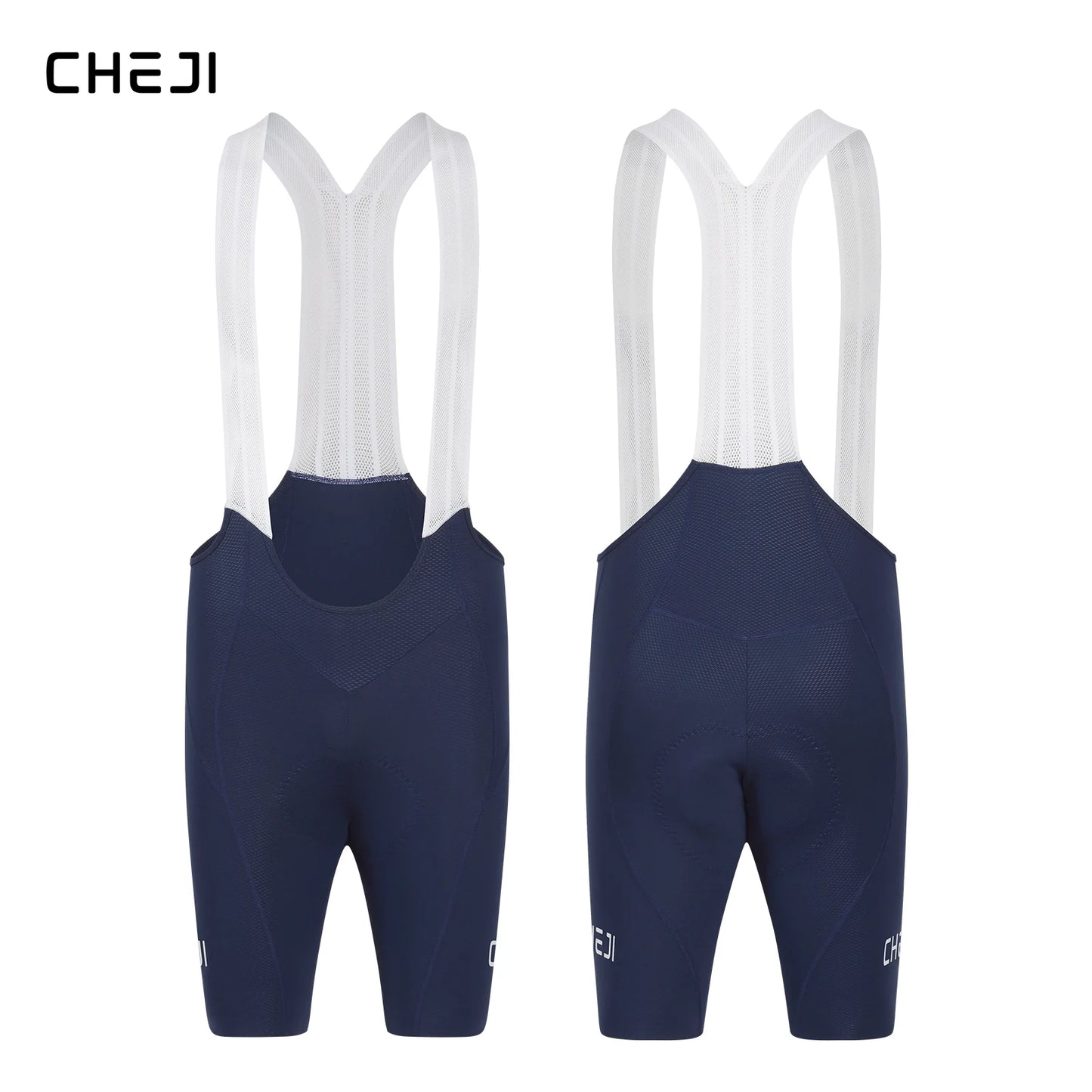 Cheji Men's Cycling Bib Shorts Seamless Breathable And Quick Drying