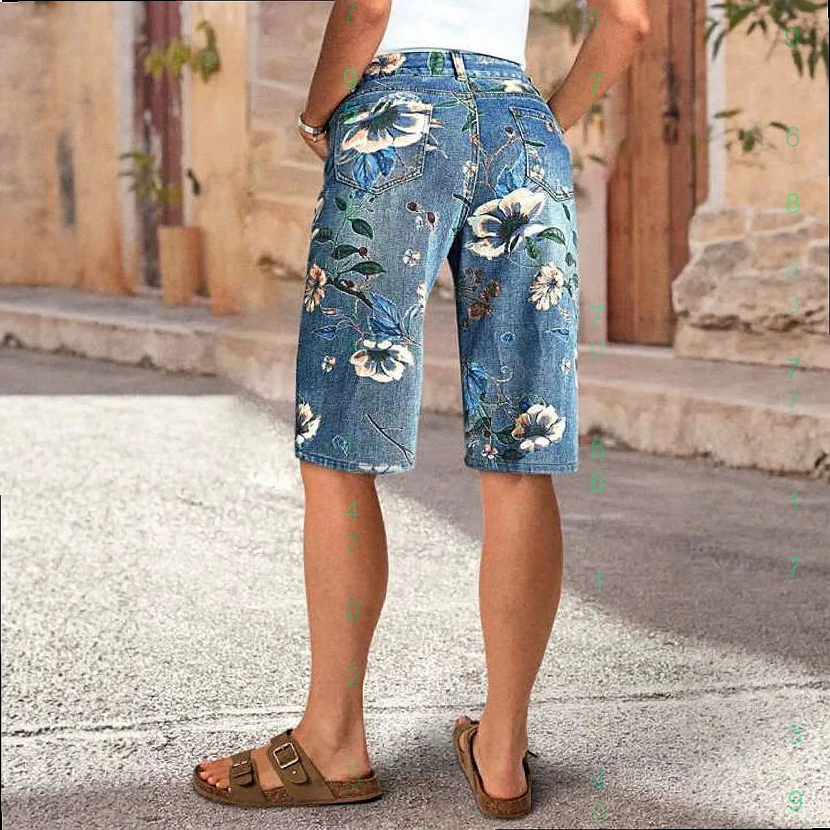 myshuee Women's Denim Wide Leg Jeans Loose Fit