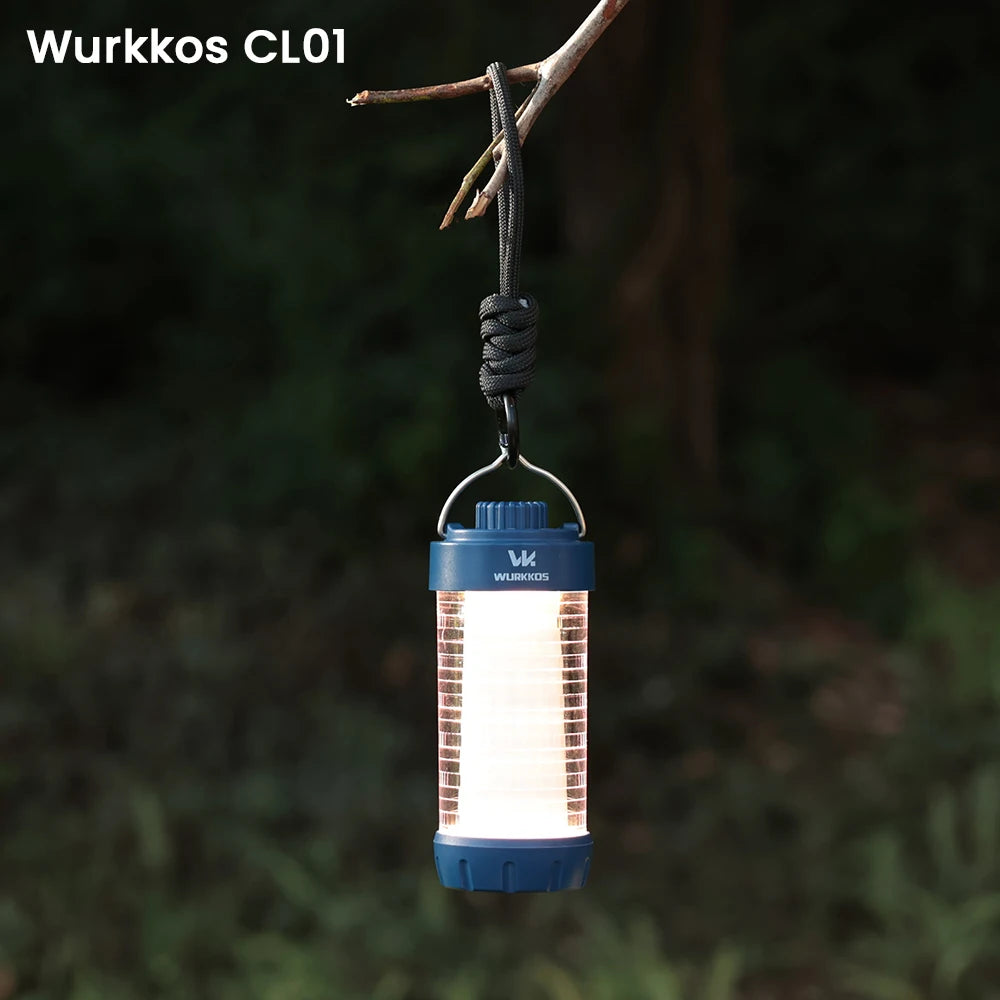 Wurkkos CL01 Mini RGB Flashlight 550 Lumen Rechargeable Power Bank