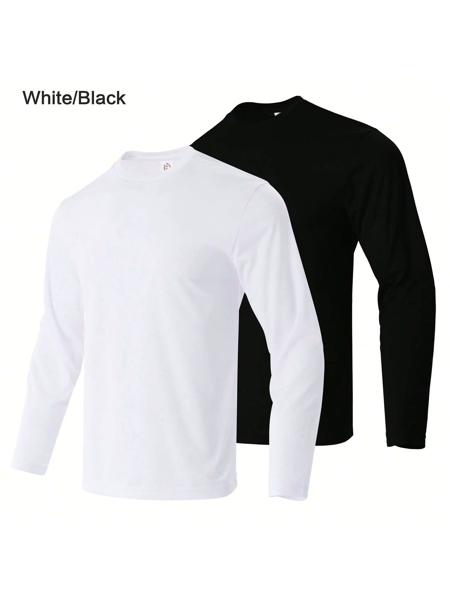 Unisex Performance Long Sleeve Shirt Breathable Moisture Wicking Quick Dry