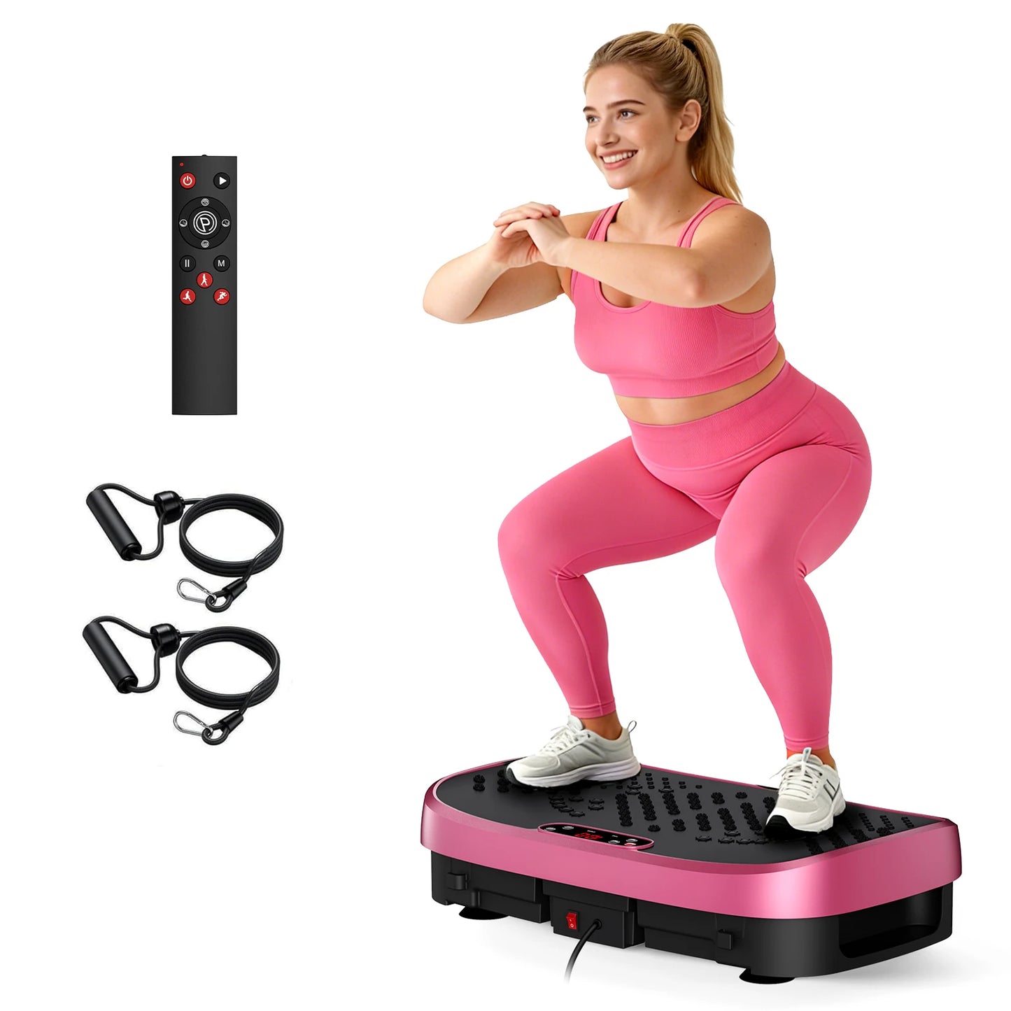Vibration Plate Fat Burning Machine 120 Levels Quiet Operation