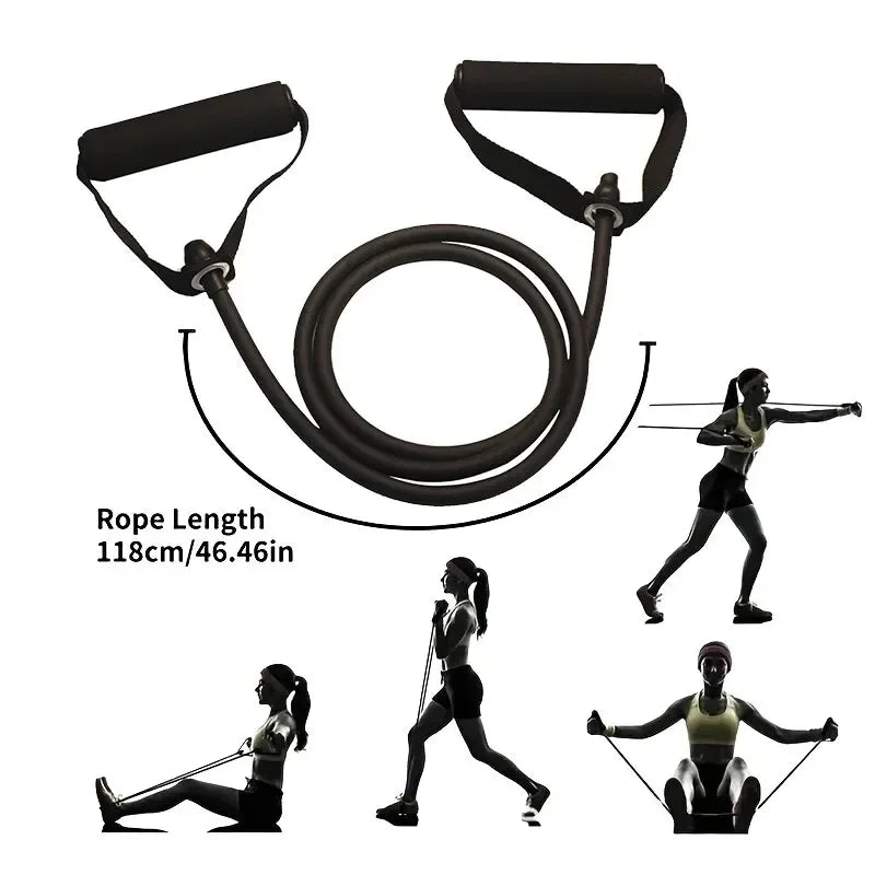 Resistance Bands With Handles For Home Gym Training