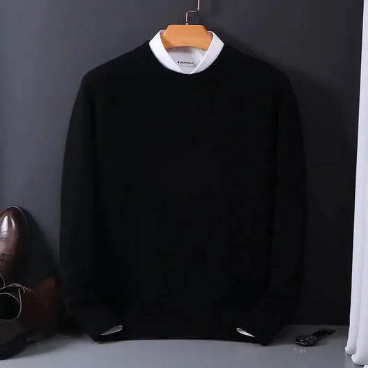 Cashmere Cashmere Sweater Men 2025 Autumn Winter Jersey Jumper Robe Hombre Pull Homme Hiver Pullover Men O-neck Knitted Sweaters