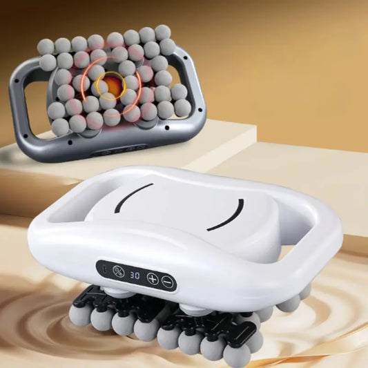 Professional Grade Muscle Massager Gun with 42 Massage Heads LED Digital Display 10min Smart Timer 9 Speed Modes Type-C Fast Cha