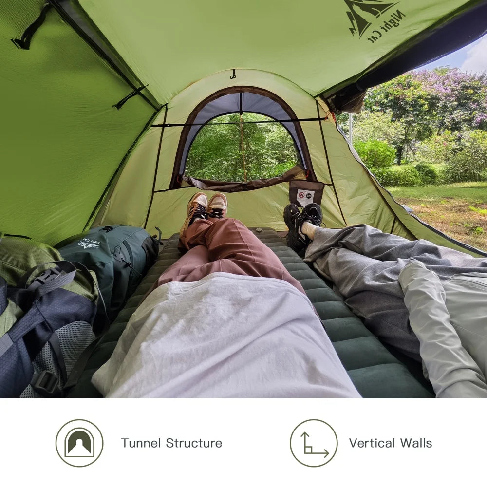 Night Cat Pop Up Tent Two Person With Mosquito Net