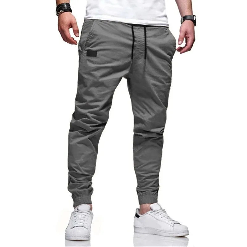 Men's Casual Jogger Cargo Pants With Multi Pocket Sweatwear