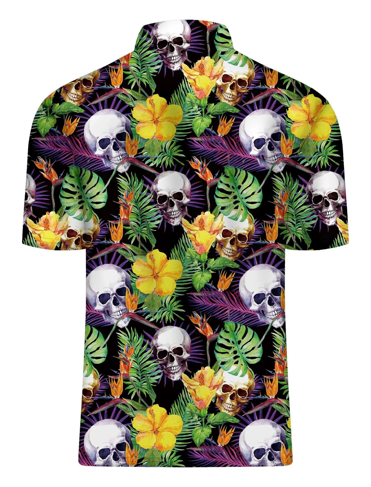Men's Golf Shirt Hawaii Golf Polo Shirt Tennis Sports T-shirt Soft Breathable Elastic Fabric Short Sleeve