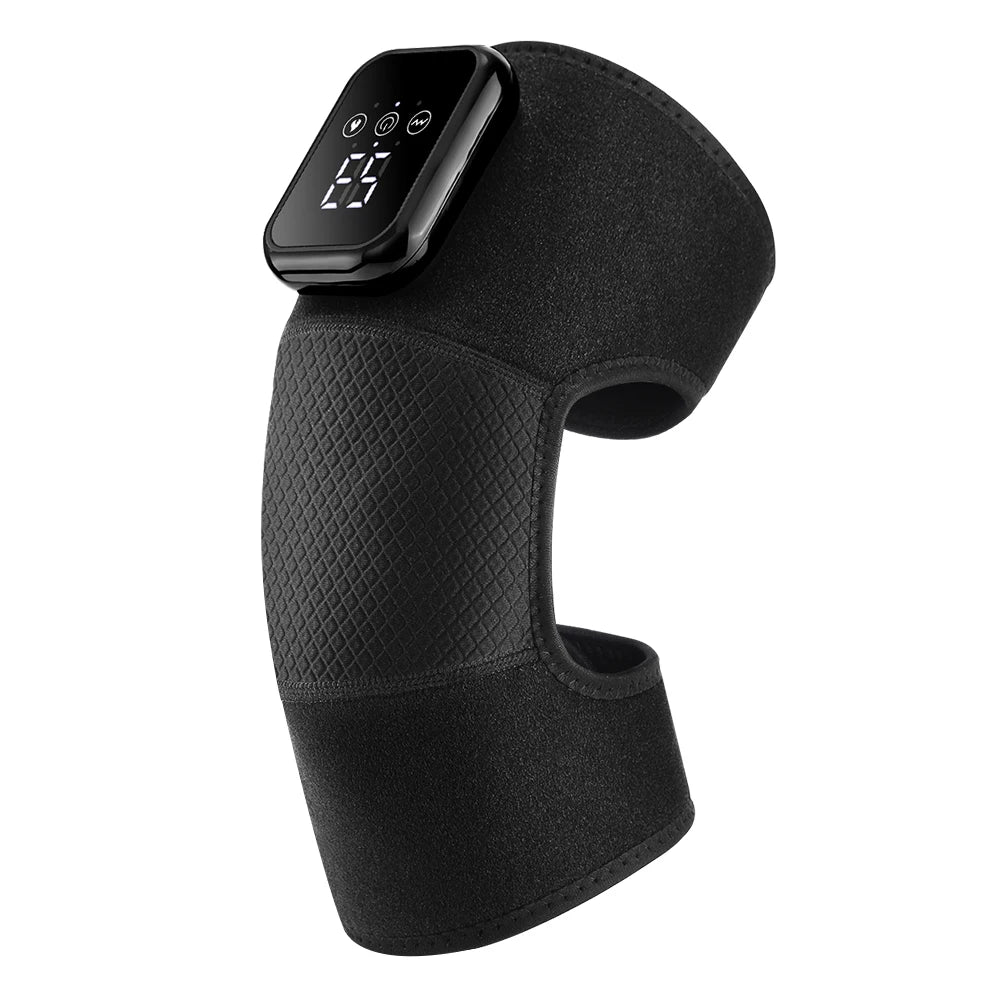 Electric Cordless Knee Massager With Heat And Vibration Knee Pad Brace For Sports Recovery Joint Support Extended Version