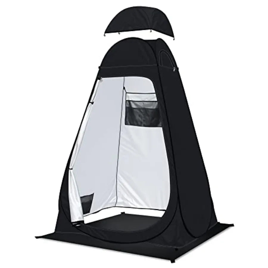 Shower Tent Pop-Up Privacy Tent Camping Portable Toilet Tent Outdoor Camp Bathroom Changing Dressing Room Instant Privacy Shelt