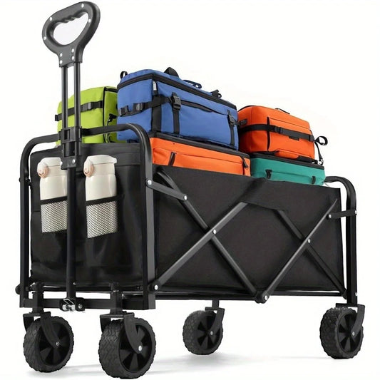 Heavy Duty Wagon Cart Foldable All Terrain Wheels Utility Wagon