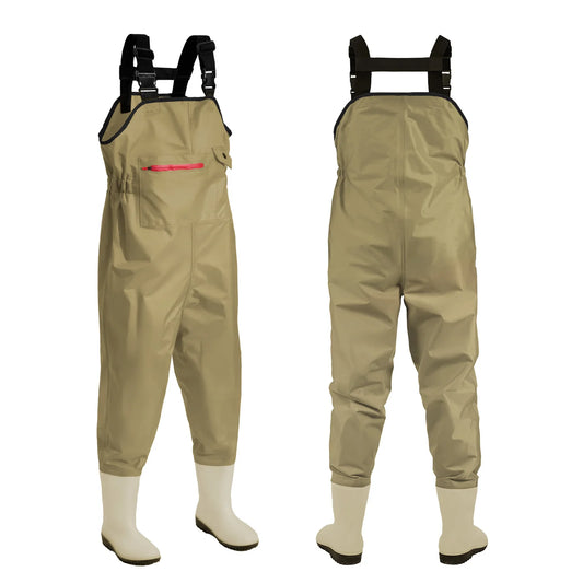 Kids Chest Waders Waterproof Youth for Hunting and Fishing with Boots
