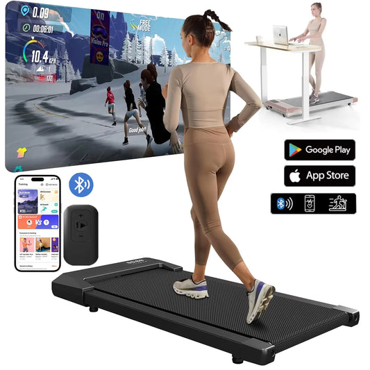Superun 2.5HP Treadmill For Home Walking Running 2In1 Exercise Machine