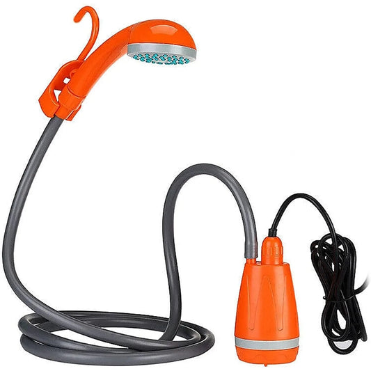 Bymaocar Portable Camping Shower With Adjustable Pump Hook And Filter
