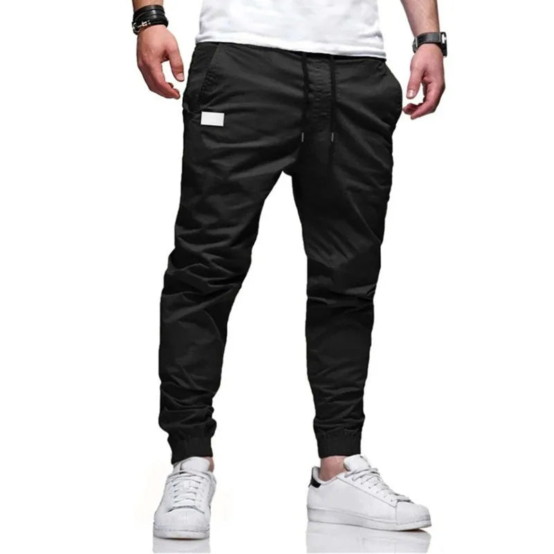 Men's Casual Jogger Cargo Pants With Multi Pocket Sweatwear