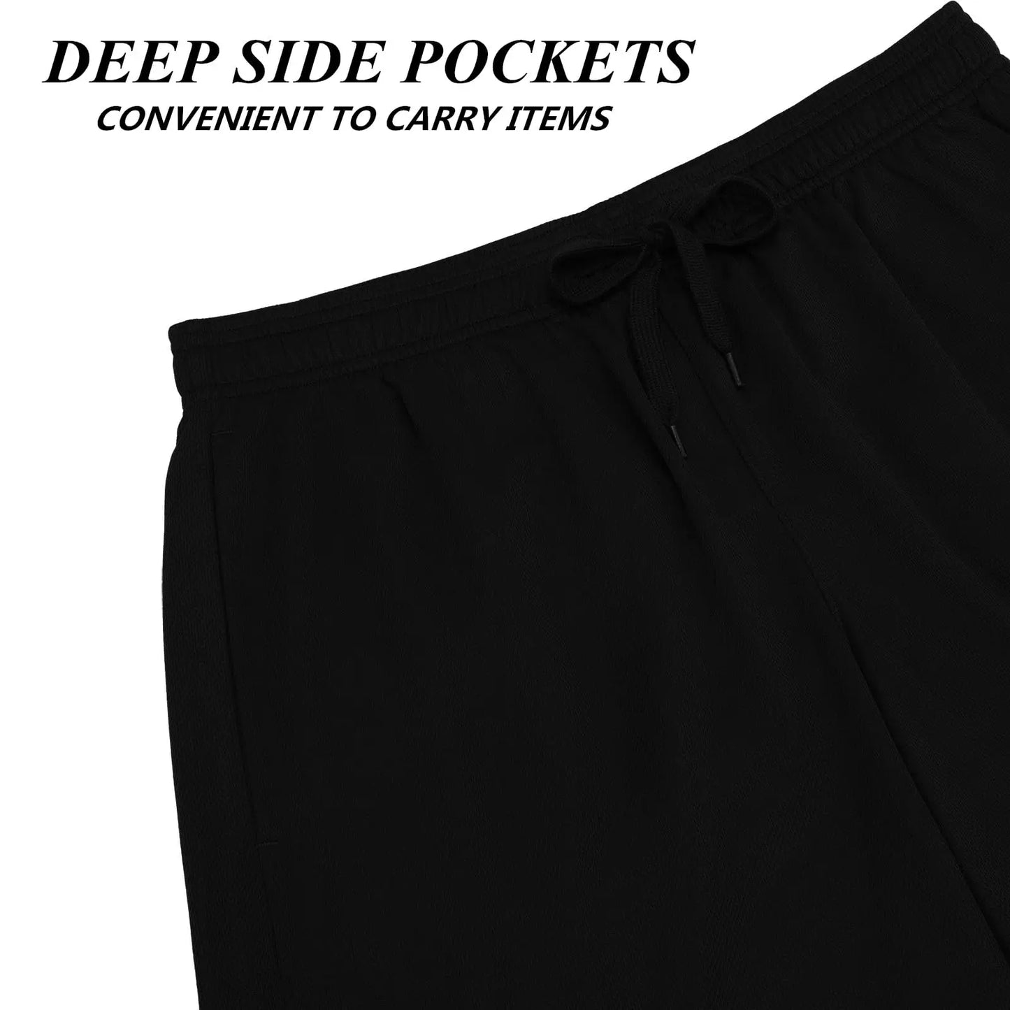 Men's Basketball Shorts Quick Dry Loose Fit With Pockets