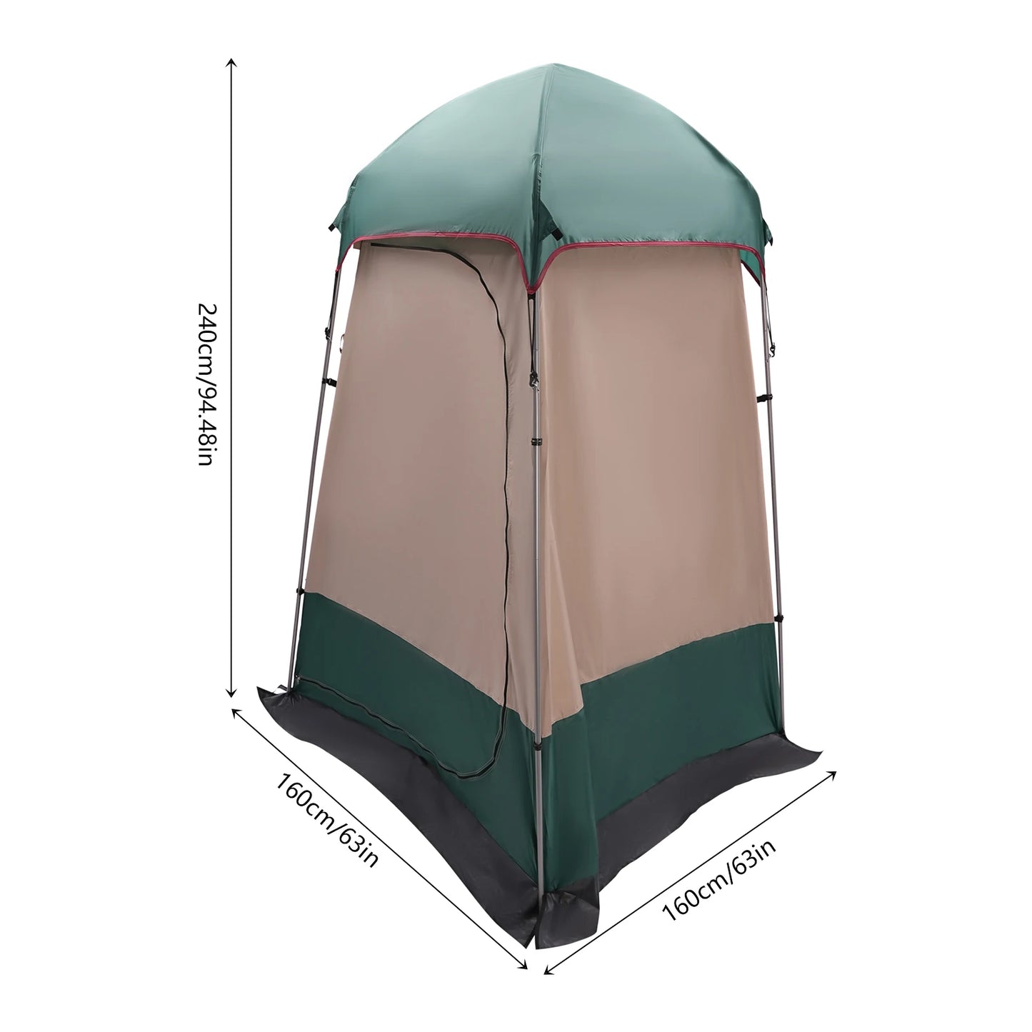 Outdoor Camping Tent Privacy Shower Shelter Portable Toilet Tents for Hiking, Picnics, etc