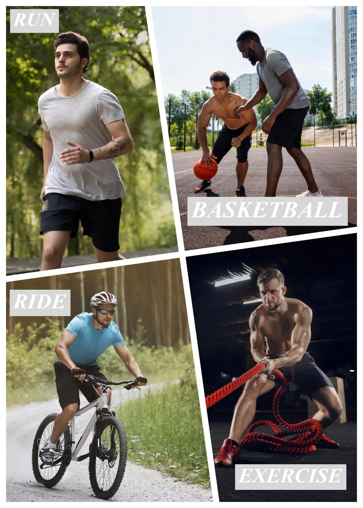 Men's Basketball Shorts Quick Dry Loose Fit With Pockets