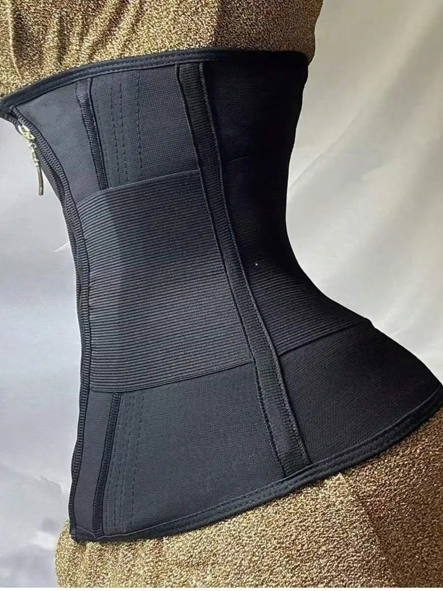 Women's Shapewear Bodysuit With Zipper And Elastic 3 In 1