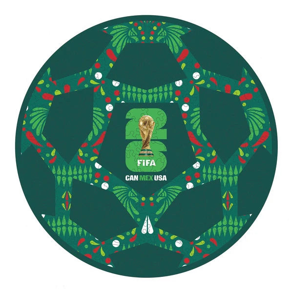 FIFA World Cup Mexico Ball Wooden Puzzle For Adults
