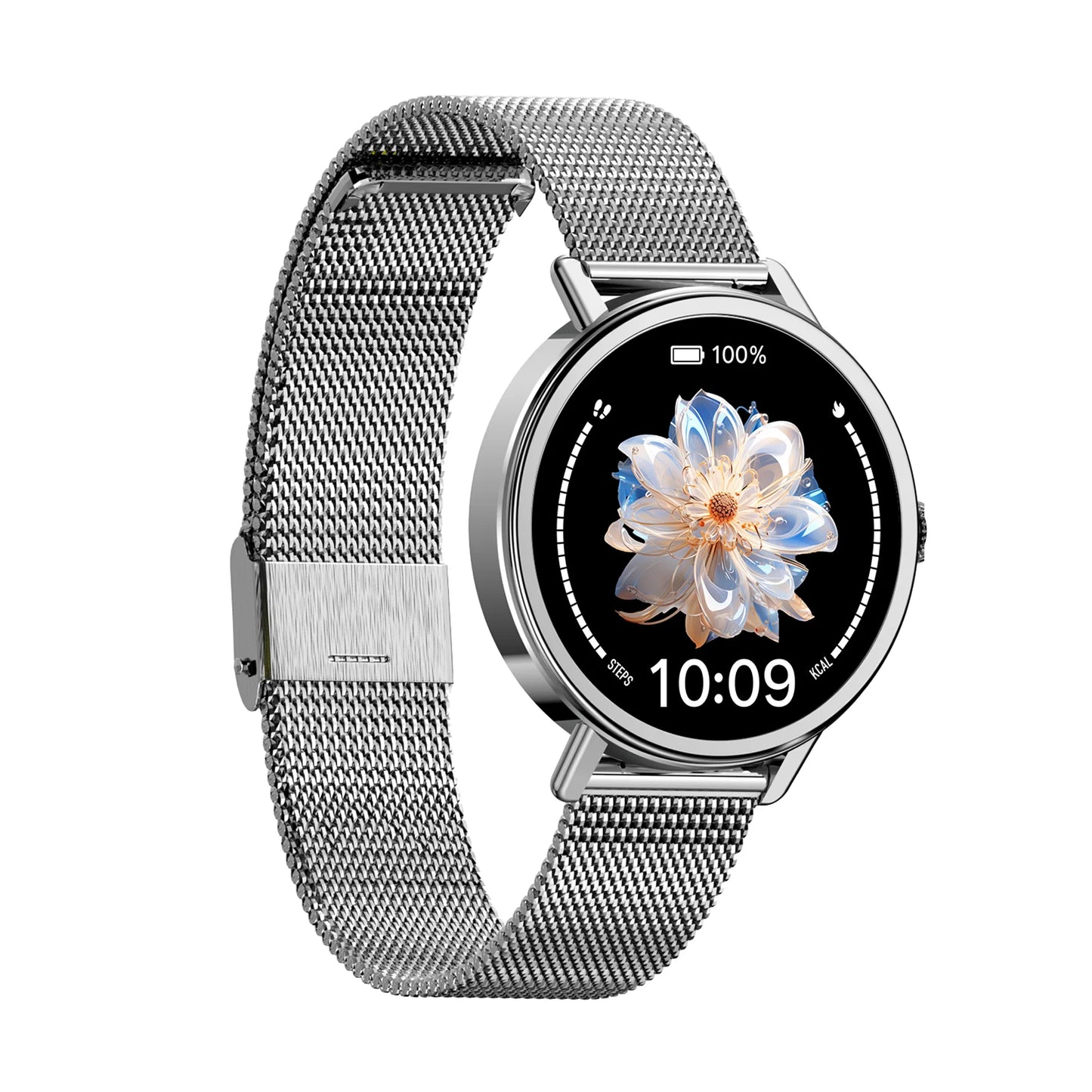 Blackview New X30 Lady's Smartwatch with Health Monitor Fitness Tracker 1.26” AMOLED Screen Bluetooth Smartwatch for Android IOS