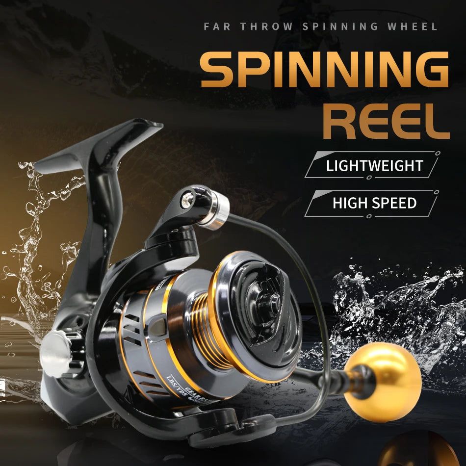Rooblinos Spinning Fishing Reel 10kg Max Drag Performance