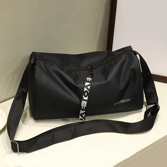 APWIKOGER Portable Outdoor Fitness Gym Bag Nylon Sports Tote