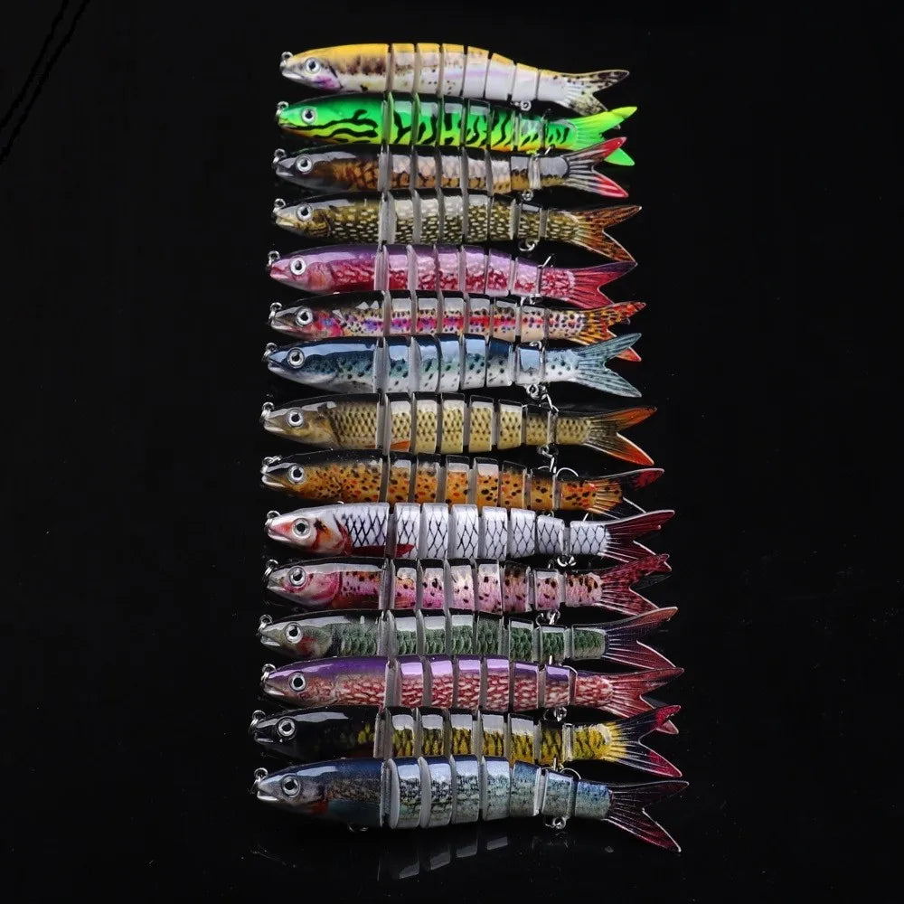 Jointed Swimbait Hard Bait Artificial Fishing Lures Set