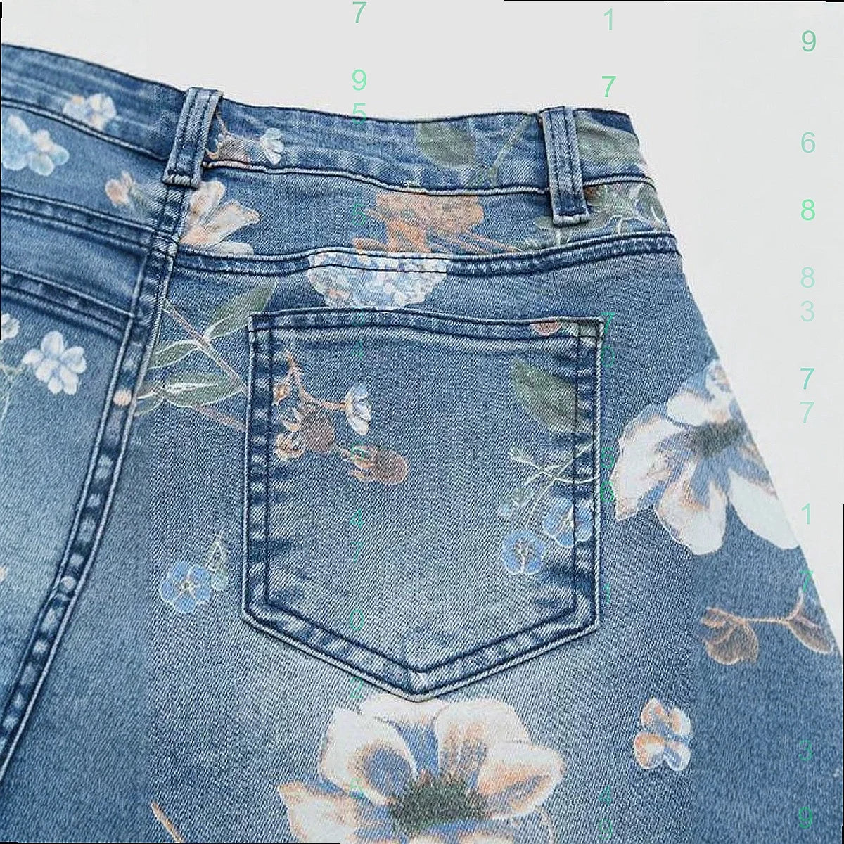 myshuee Women's Denim Wide Leg Jeans Loose Fit