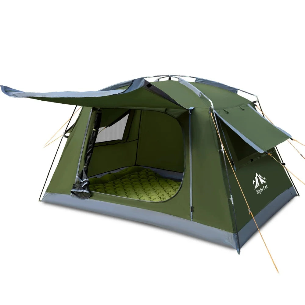 Night Cat Backpacking Tent Camping Waterproof Quick Setup For Outdoors