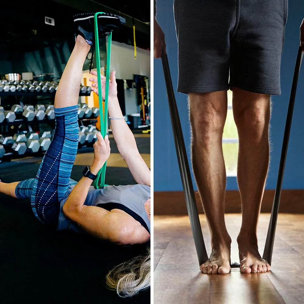 5 Packs Pull Up Assist Bands Set Resistance Loop Bands Powerlifting Exercise Stretch Bands with Door Anchor and Handles