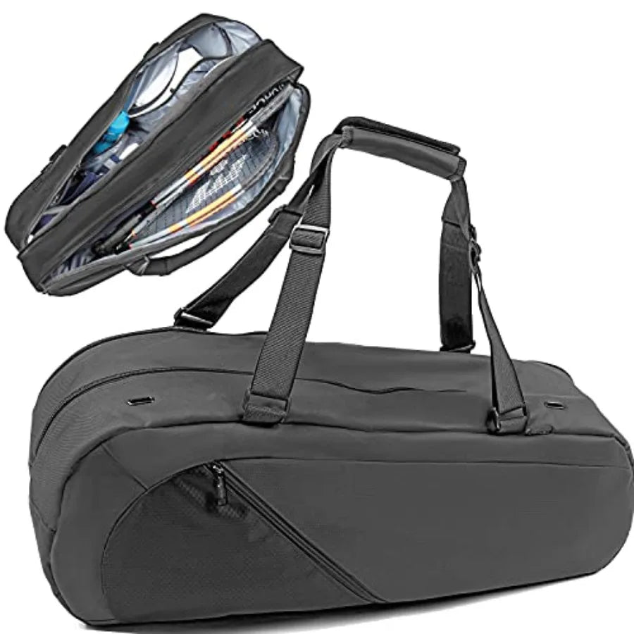 Tennis Bag and Racketball Bag - Tennis Bags for Women and Men to Hold Tennis Racket, Racquetball Racket, Pickleball Paddles and