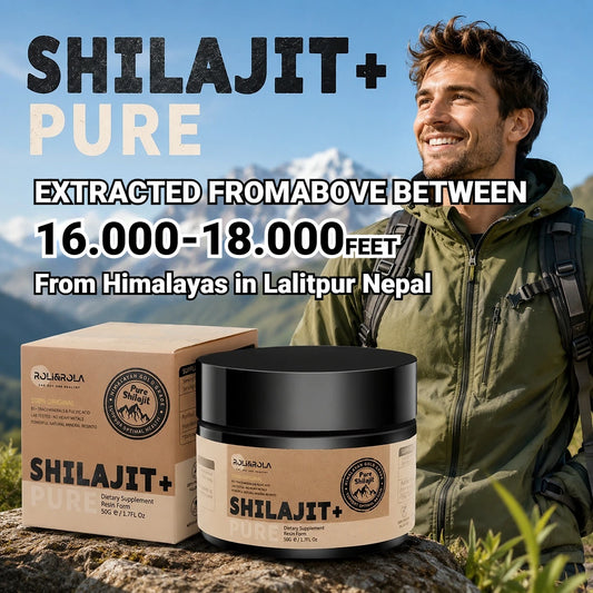 ROLI&ROLA Pure Himalayan Shila Shilajit Resin for Adults