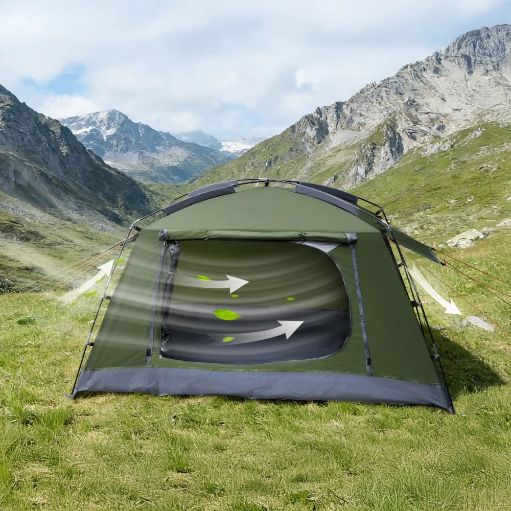 Night Cat Backpacking Tent Camping Waterproof Quick Setup For Outdoors