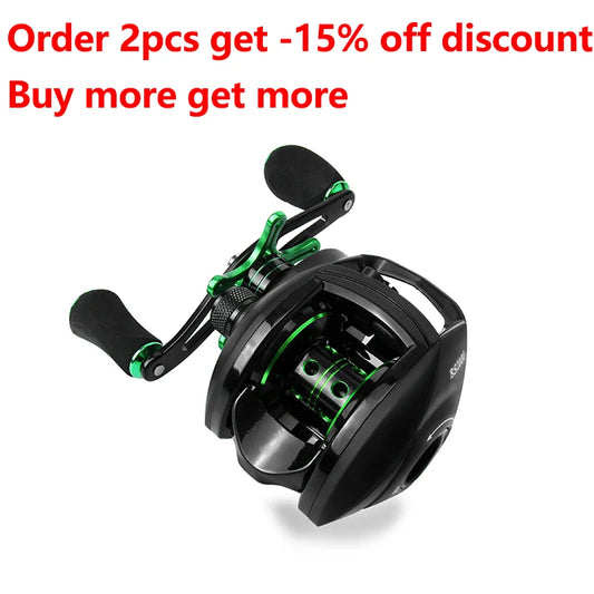 LINNHUE Baitcasting Reel BS2000 8.1:1 High Speed Saltwater Fishing