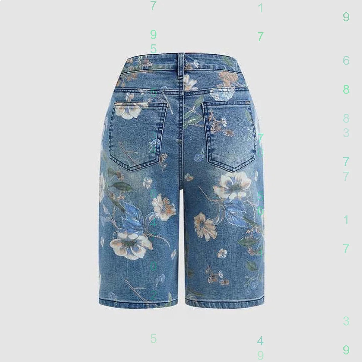 myshuee Women's Denim Wide Leg Jeans Loose Fit