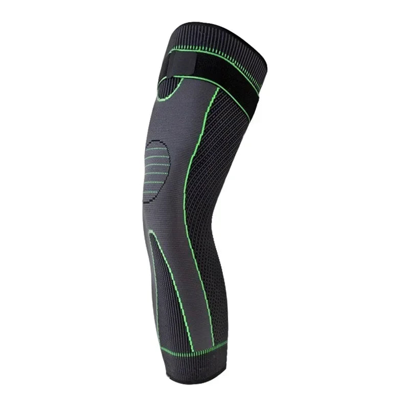1Pc Leg Knee Support Protectors Knee Support Brace Compression Long Full Legs Sleeve Arthritis Relief Running Gym Sport Knee Pad