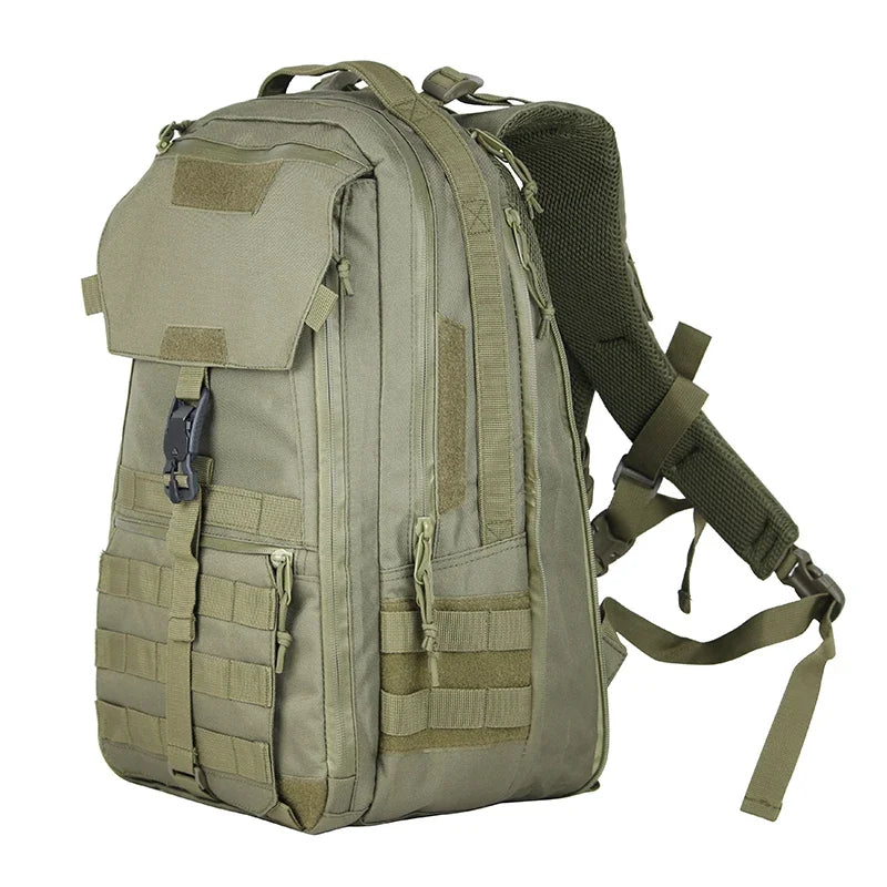 LQARMY Camping Backpack Waterproof Trekking Fishing Hunting Bag Tactical Molle Climbing Rucksack Outdoor Bags