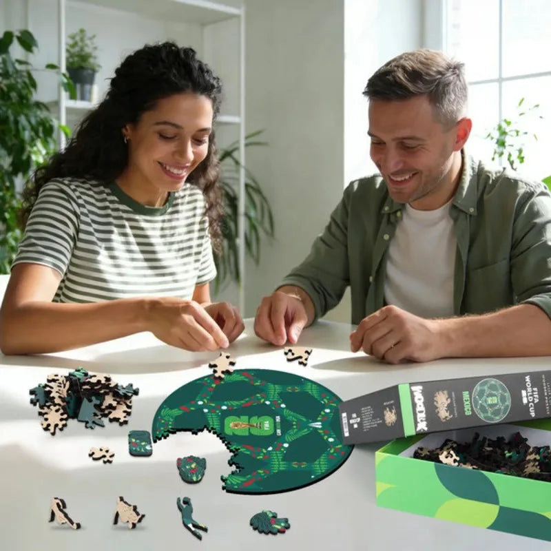 FIFA World Cup Mexico Ball Wooden Puzzle For Adults