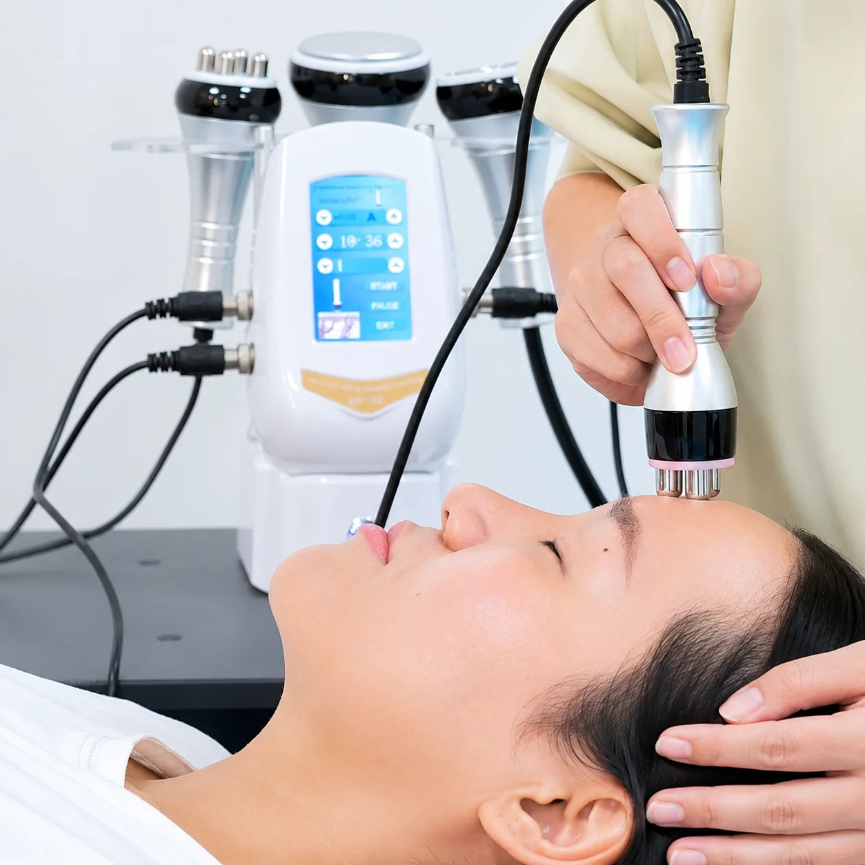 Professional 40Khz Cavitation Machine for Body Slimming And Fat Burning with RF Massage Shaping Device Overseas Warehouse Shipme