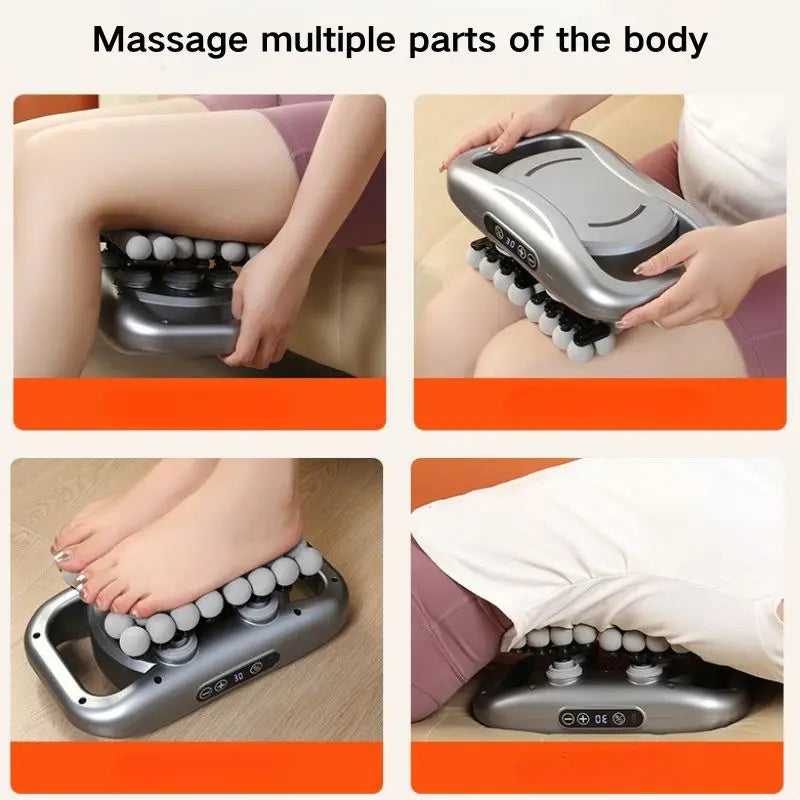 Professional Grade Muscle Massager Gun with 42 Massage Heads LED Digital Display 10min Smart Timer 9 Speed Modes Type-C Fast Cha