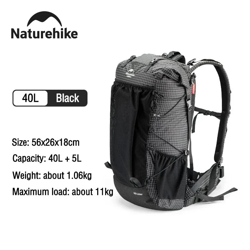 Naturehike Waterproof Mountain Backpack For Hiking And Climbing