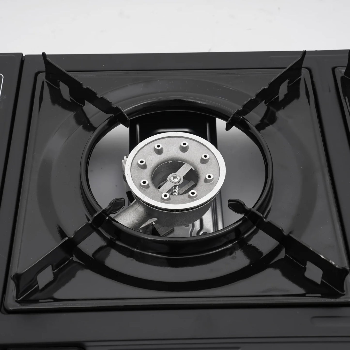 Portable 2 Burner Camping Gas Stove 2500W Dual Fuel