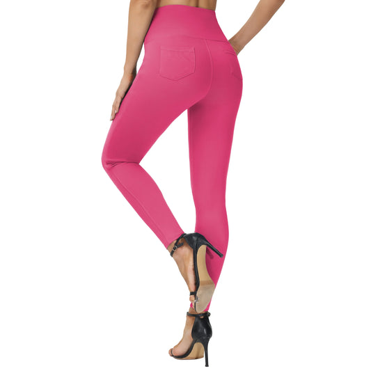 The Gym People Womens High Waisted Yoga Leggings With Pockets