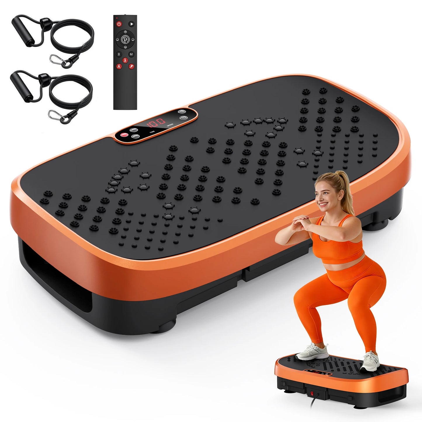 Vibration Plate Fat Burning Machine 120 Levels Quiet Operation